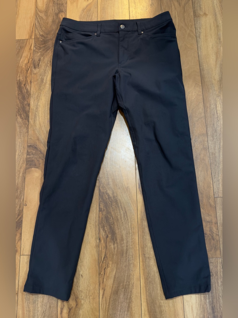 Lululemon ABC Pant Slim Warpstreme Men’s Size 32 Obsidian Gray 5 Pocket Stretch